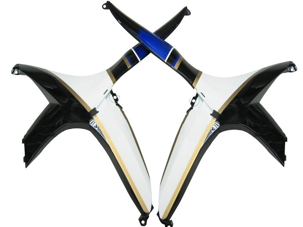 Carene 2008-2010 Suzuki GSXR 600 750 Nero Bianco Suzuki Racing Generico
