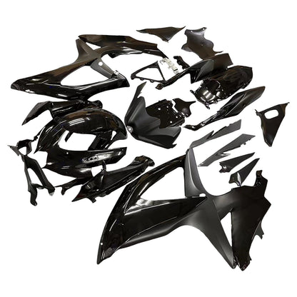 Carene 2008-2010 Suzuki GSXR 600 750 All Black Suzuki Racing Generico
