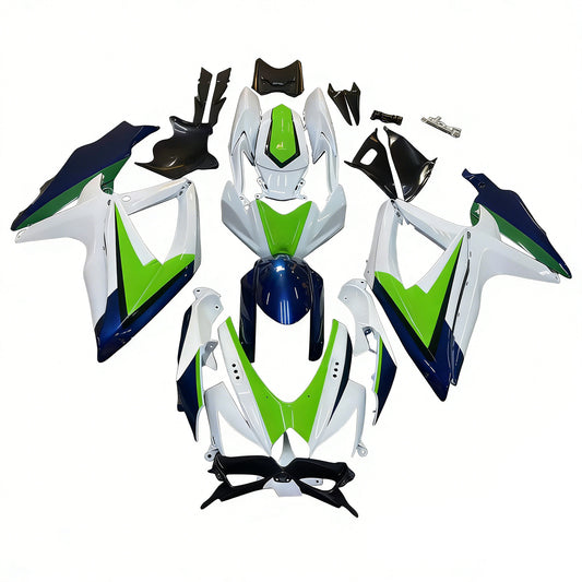 Carene 2008-2010 Suzuki GSXR 600 750 Multicolore Worx Racing Generico