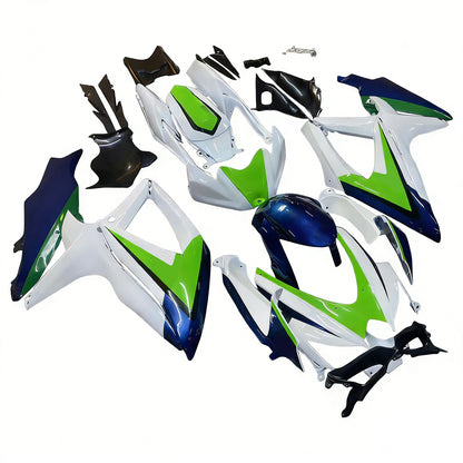Carene 2008-2010 Suzuki GSXR 600 750 Multicolore Worx Generic