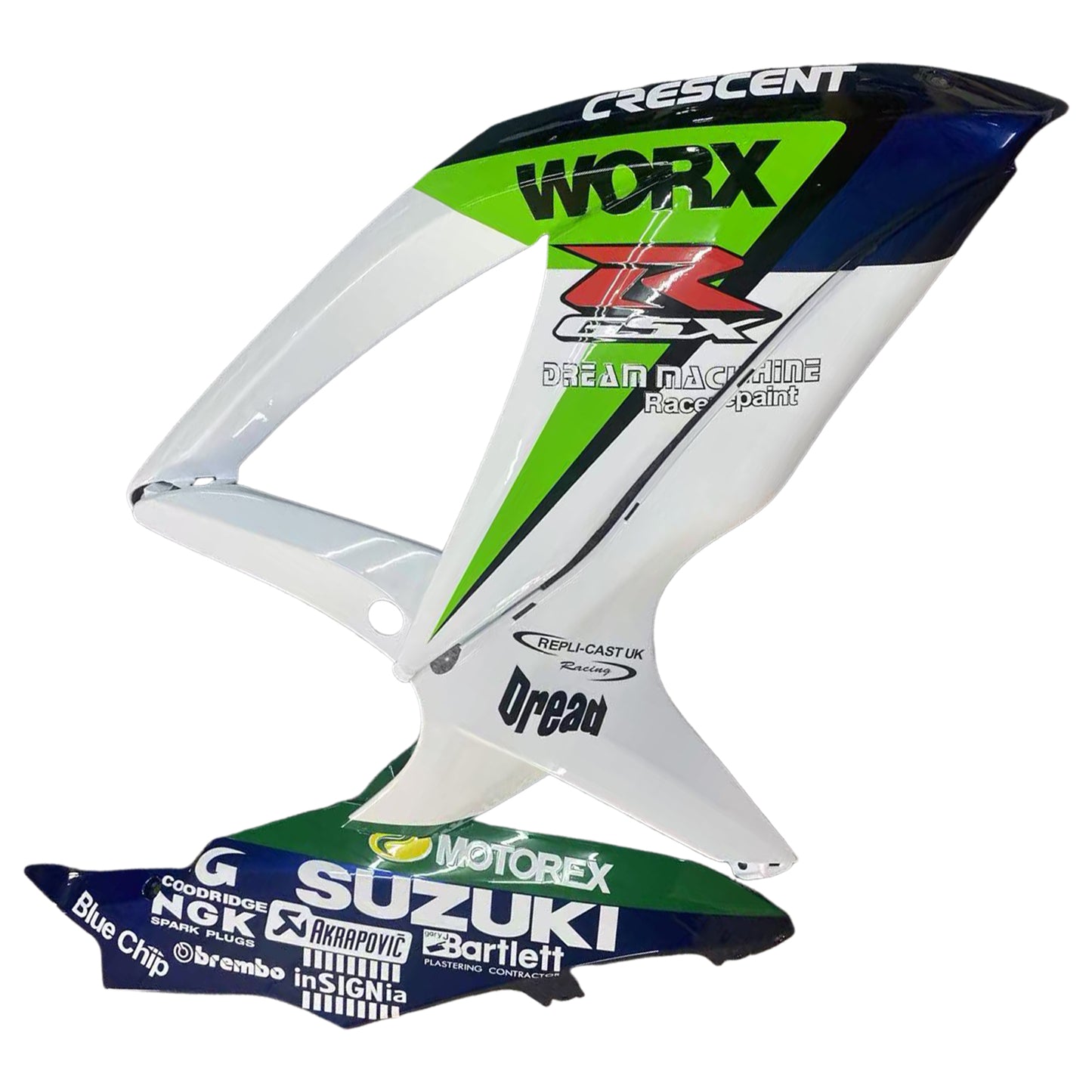 Carene 2008-2010 Suzuki GSXR 600 750 Multicolore Worx Racing Generico
