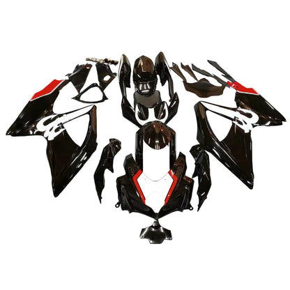 Carene 2008-2010 Suzuki GSXR 600 750 Nero Relentless Racing Generico