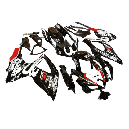 Carene 2008-2010 Suzuki GSXR 600 750 Nero Relentless Racing Generico
