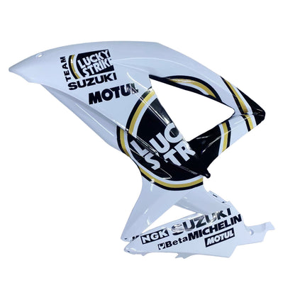Carene 2008-2010 Suzuki GSXR 600 750 Bianco Nero Lucky Strike Racing Generico