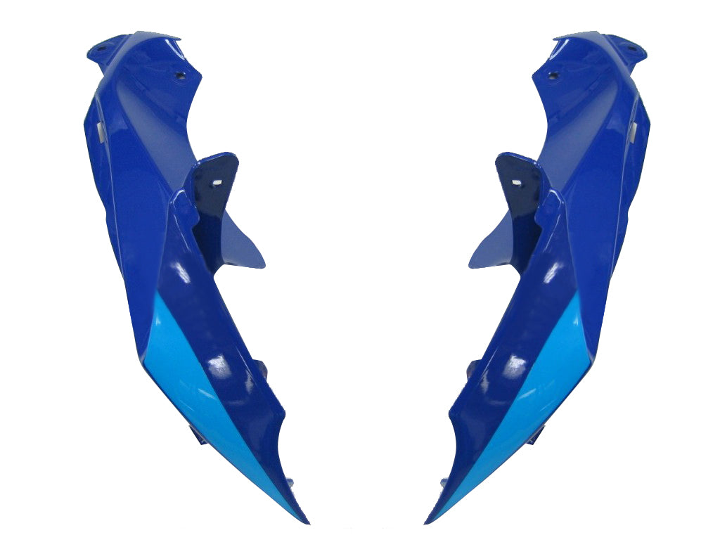 Per GSXR 600/750 2008-2010 Carrozzeria Carena Blu ABS Stampato ad iniezione Plastica Set Generico