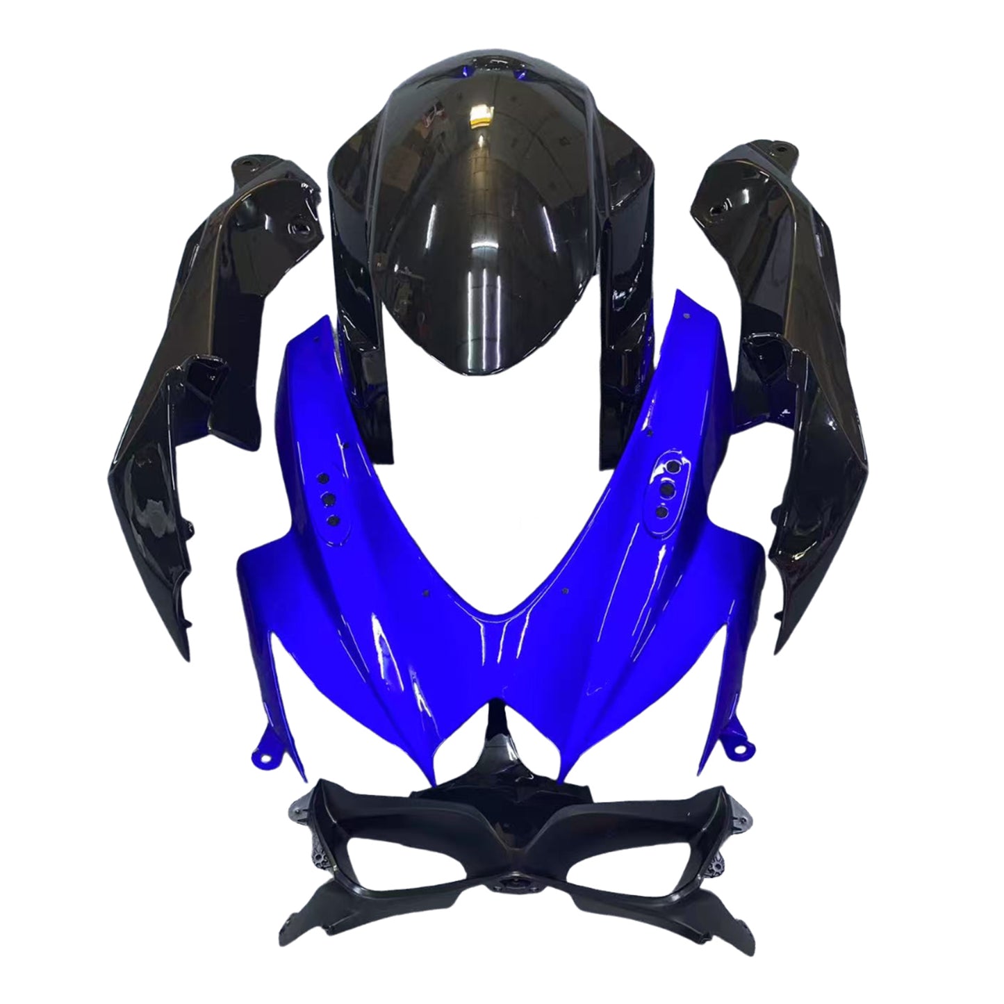 Carene 2008-2010 Suzuki GSXR 600 750 Blu Nero GSXR Generico
