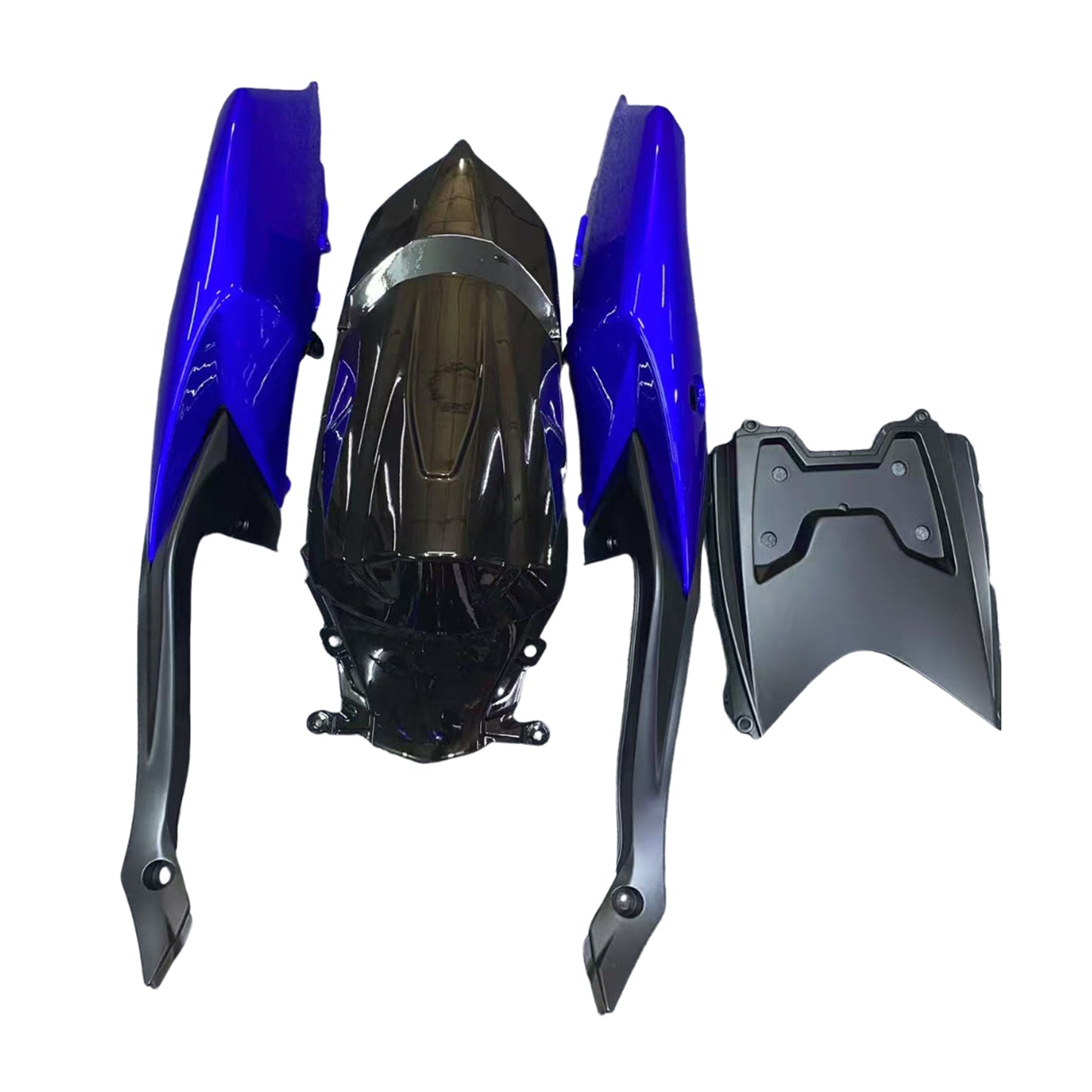 Per GSXR 600/750 2008-2010 Carrozzeria Carena Blu ABS Stampato ad iniezione Plastica Set Generico