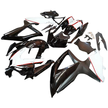 Carene 2008-2010 Suzuki GSXR 600 750 Nero Bianco GSXR Generico