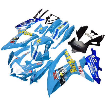 Amotopart 2008-2010 Suzuki GSX-R 600 GSX-R 750 Kit trigger blu