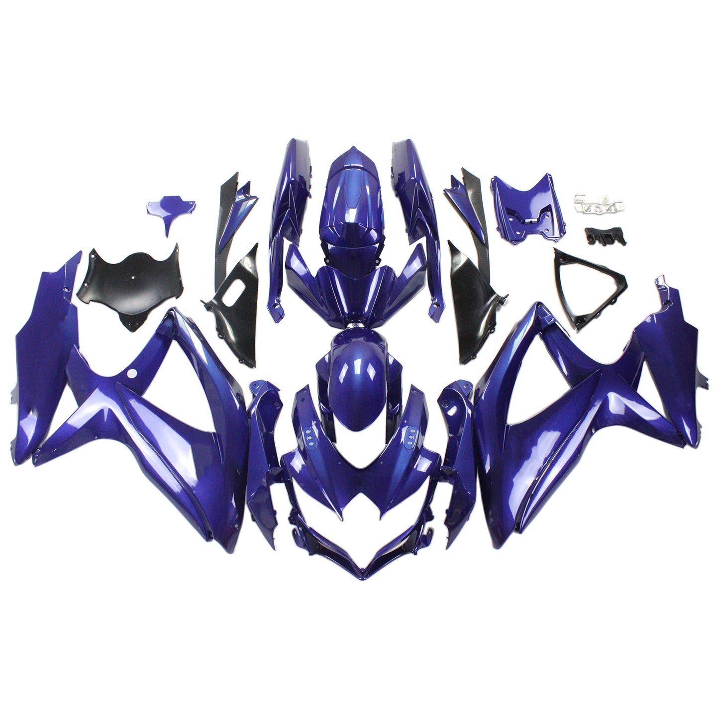 Suzuki GSXR 600/750 2008-2010 Kit Carena Carrozzeria Plastica ABS K8