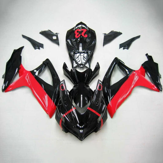 Suzuki GSXR 600/750 2008-2010 Kit Carena Carrozzeria Plastica ABS K8