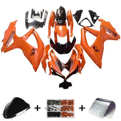 Suzuki GSXR 600/750 2008-2010 Kit Carena Carrozzeria Plastica ABS K8