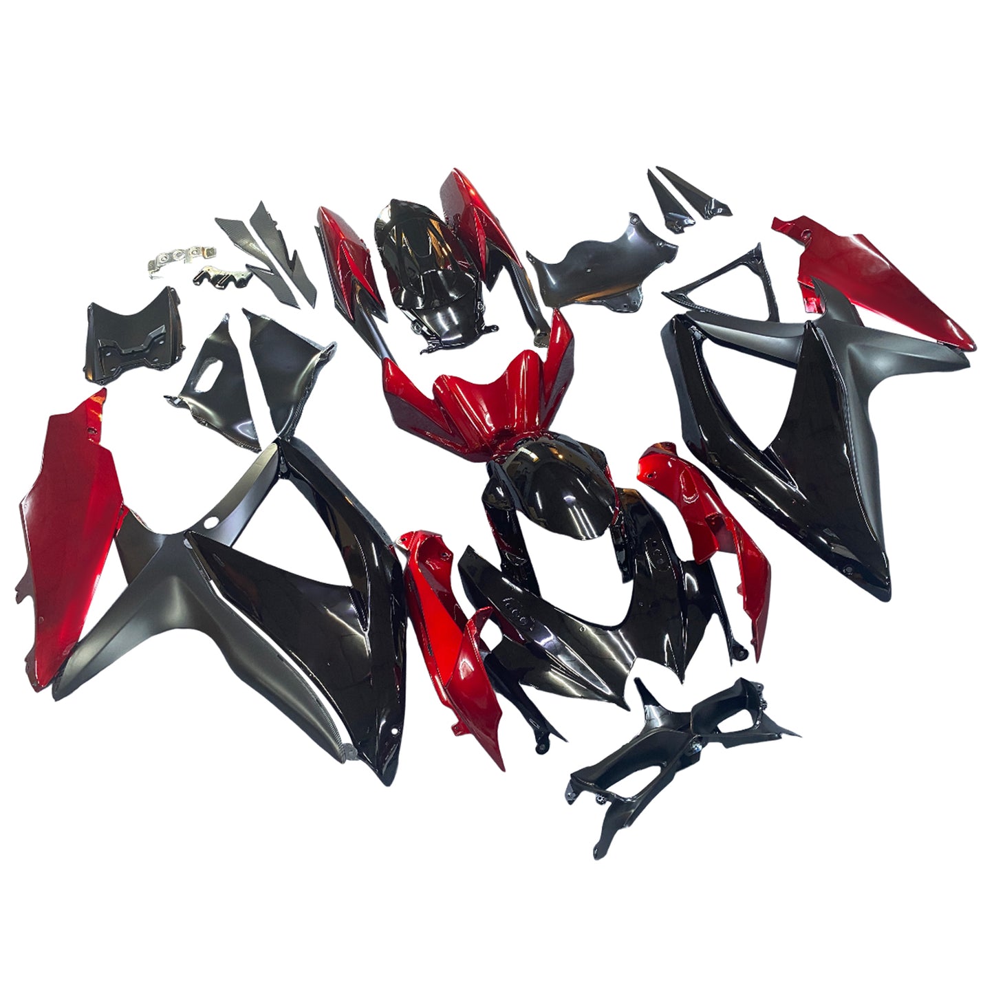 Kit Carenatura Carrozzeria Plastica ABS Per Suzuki GSXR 600/750 2008-2010 K8