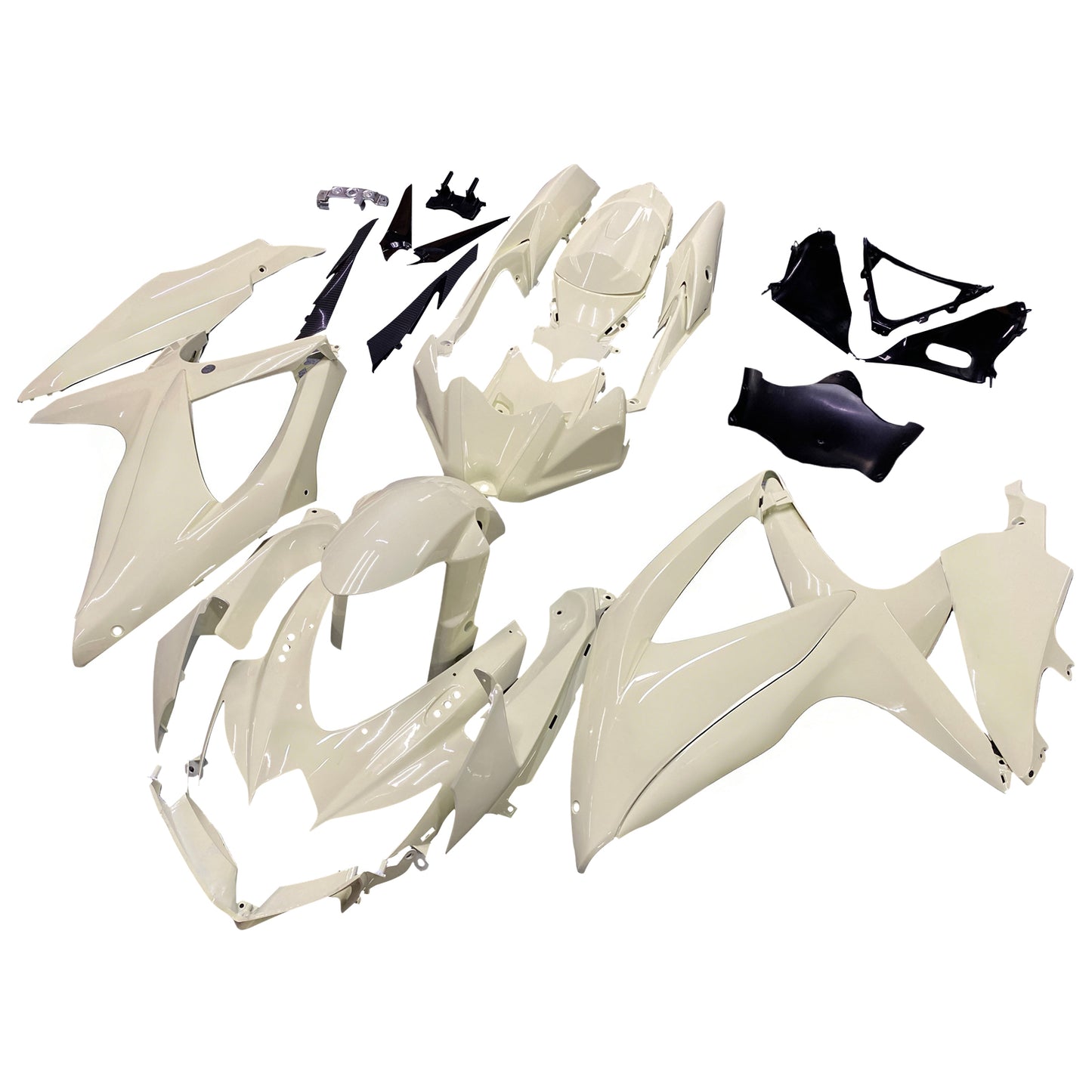 Kit carenatura Bodywork ABS di plastica per Suzuki GSXR 600/750 2008-2010 K8