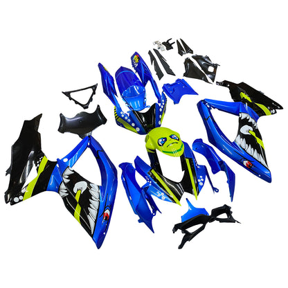 Kit carena carrozzeria in plastica ABS per Suzuki GSXR 600/750 2008-2010 K8