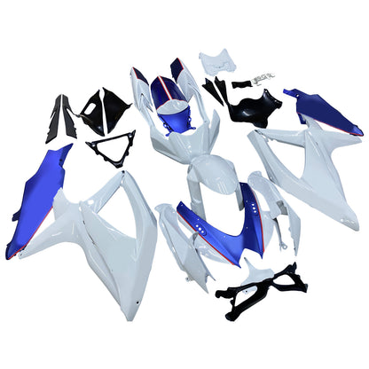Suzuki GSXR 600/750 2008-2010 Kit Carena Carrozzeria Plastica ABS K8
