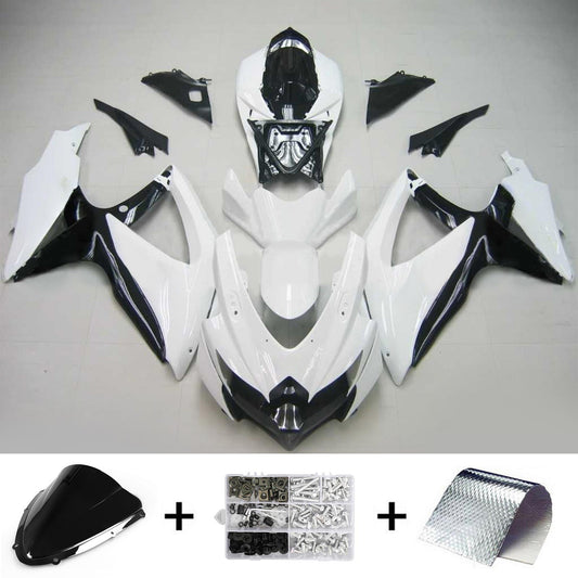 Suzuki GSXR 600/750 2008-2010 Kit Carena Carrozzeria Plastica ABS K8
