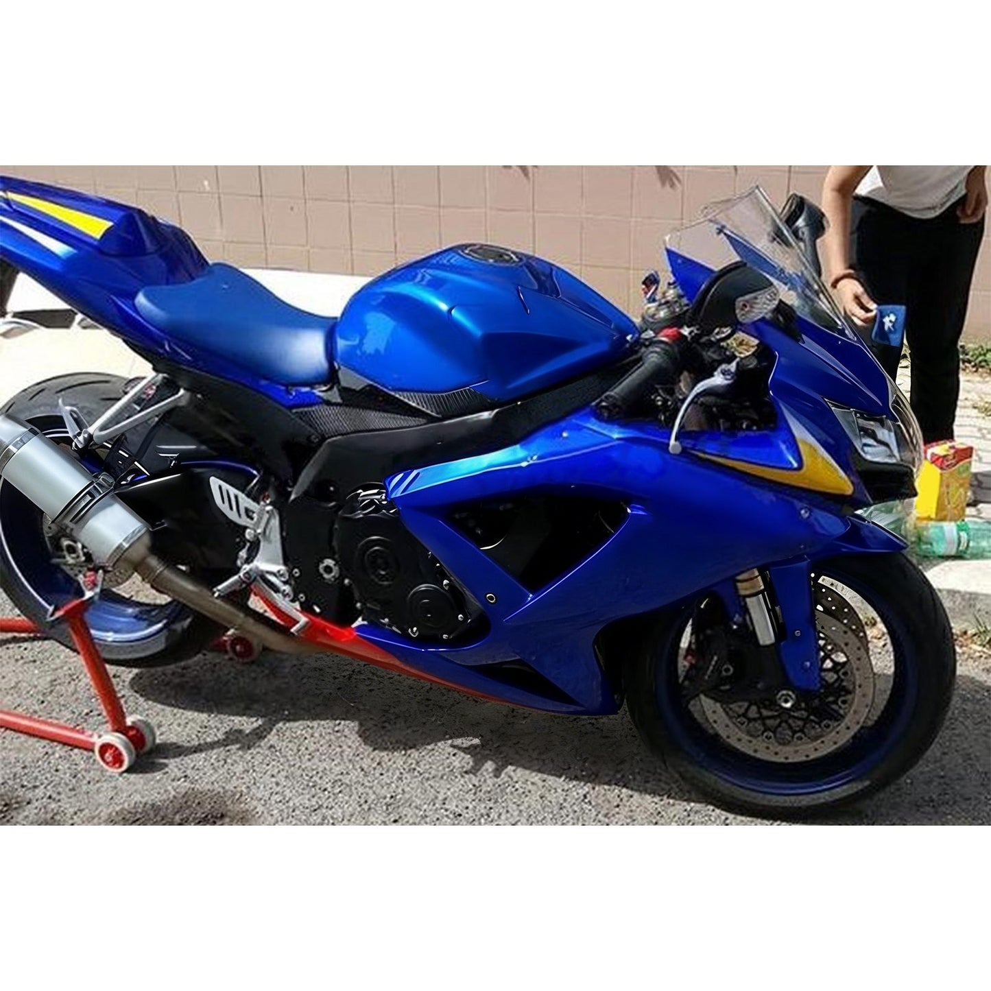 Suzuki GSXR 600/750 2008-2010 Kit Carena Carrozzeria Plastica ABS K8