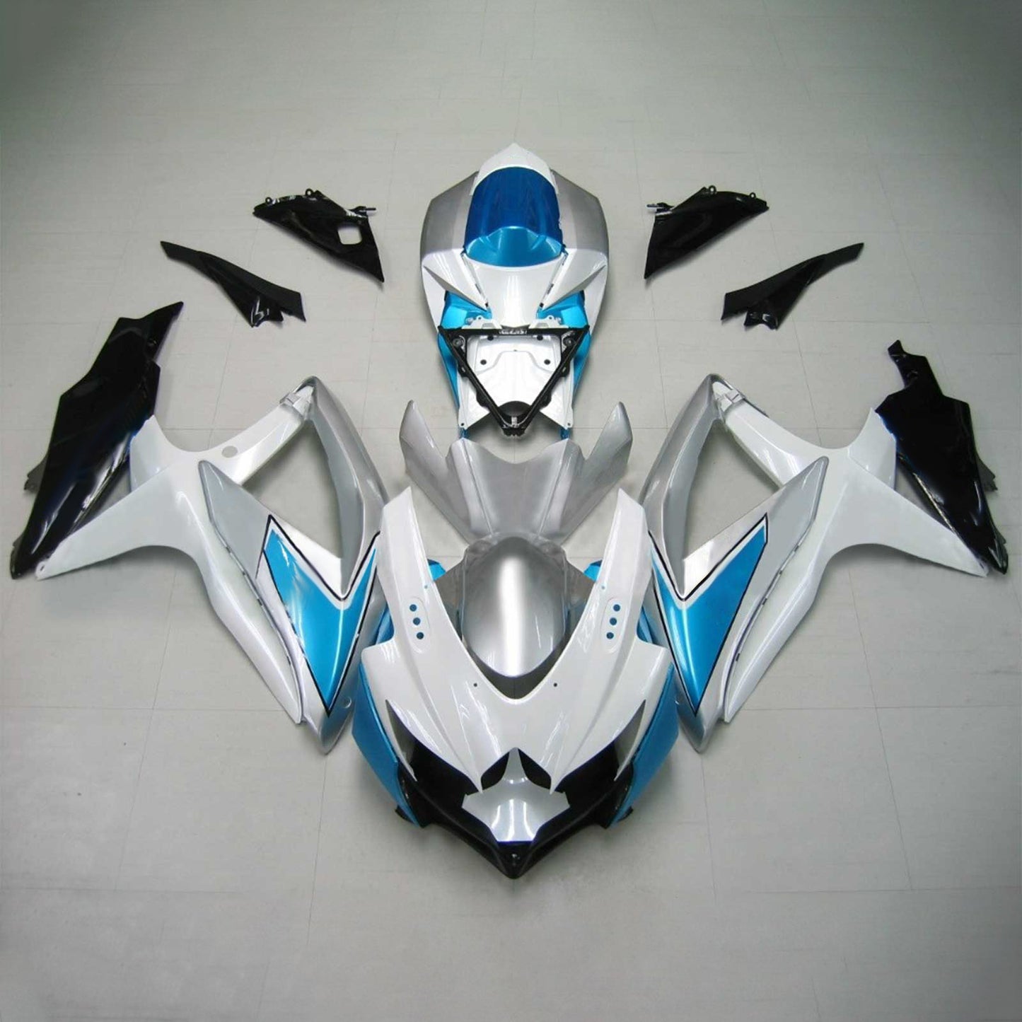 Suzuki GSXR 600/750 2008-2010 Kit Carena Carrozzeria Plastica ABS K8