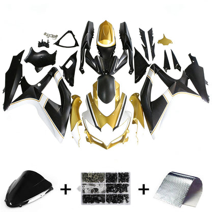 Suzuki GSXR 600/750 2008-2010 Kit Carena Carrozzeria Plastica ABS K8