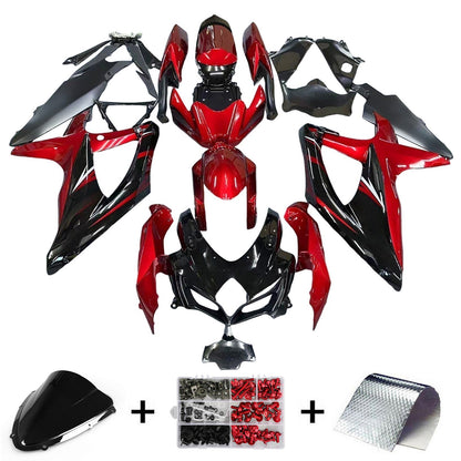 Suzuki GSXR 600/750 2008-2010 Kit Carena Carrozzeria Plastica ABS K8