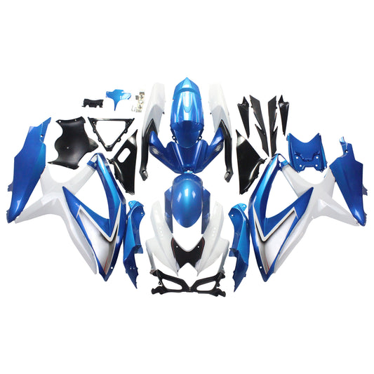 Suzuki GSXR 600/750 2008-2010 Kit Carena Carrozzeria Plastica ABS K8