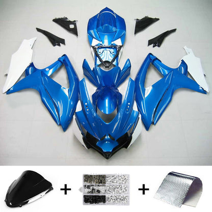 Suzuki GSXR 600/750 2008-2010 Kit Carena Carrozzeria Plastica ABS K8