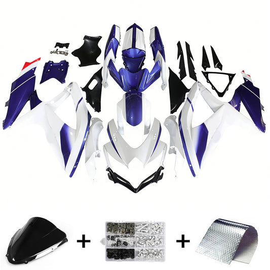 Suzuki GSXR 600/750 2008-2010 Kit Carena Carrozzeria Plastica ABS K8