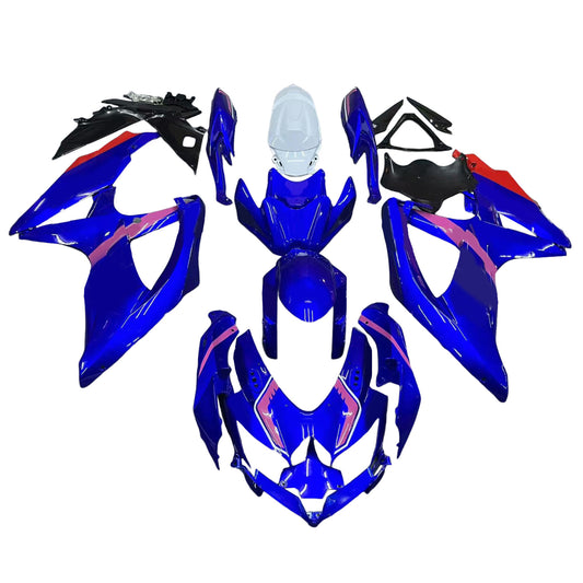 Suzuki GSXR 600/750 2008-2010 Kit Carena Carrozzeria Plastica ABS K8