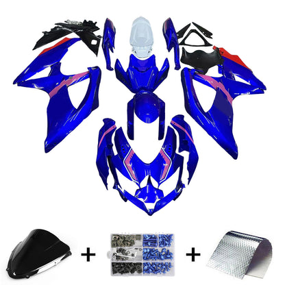 Suzuki GSXR 600/750 2008-2010 Kit Carena Carrozzeria Plastica ABS K8