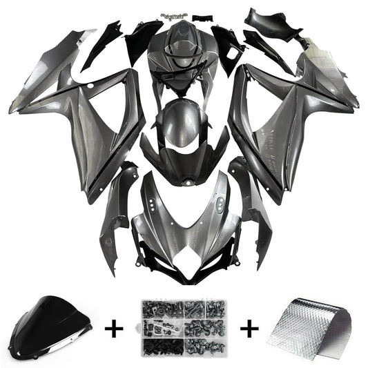 Suzuki GSXR 600/750 2008-2010 Kit Carena Carrozzeria Plastica ABS K8