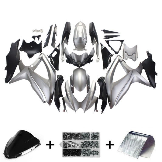 Suzuki GSXR 600/750 2008-2010 Kit Carena Carrozzeria Plastica ABS K8