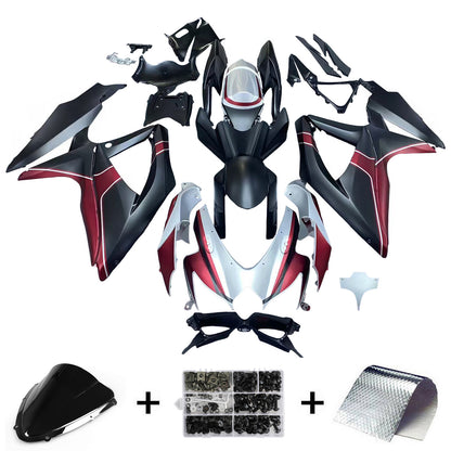 Amotopart Kit carena Suzuki GSXR 600/750 2008-2010 K8 Carrozzeria Plastica ABS