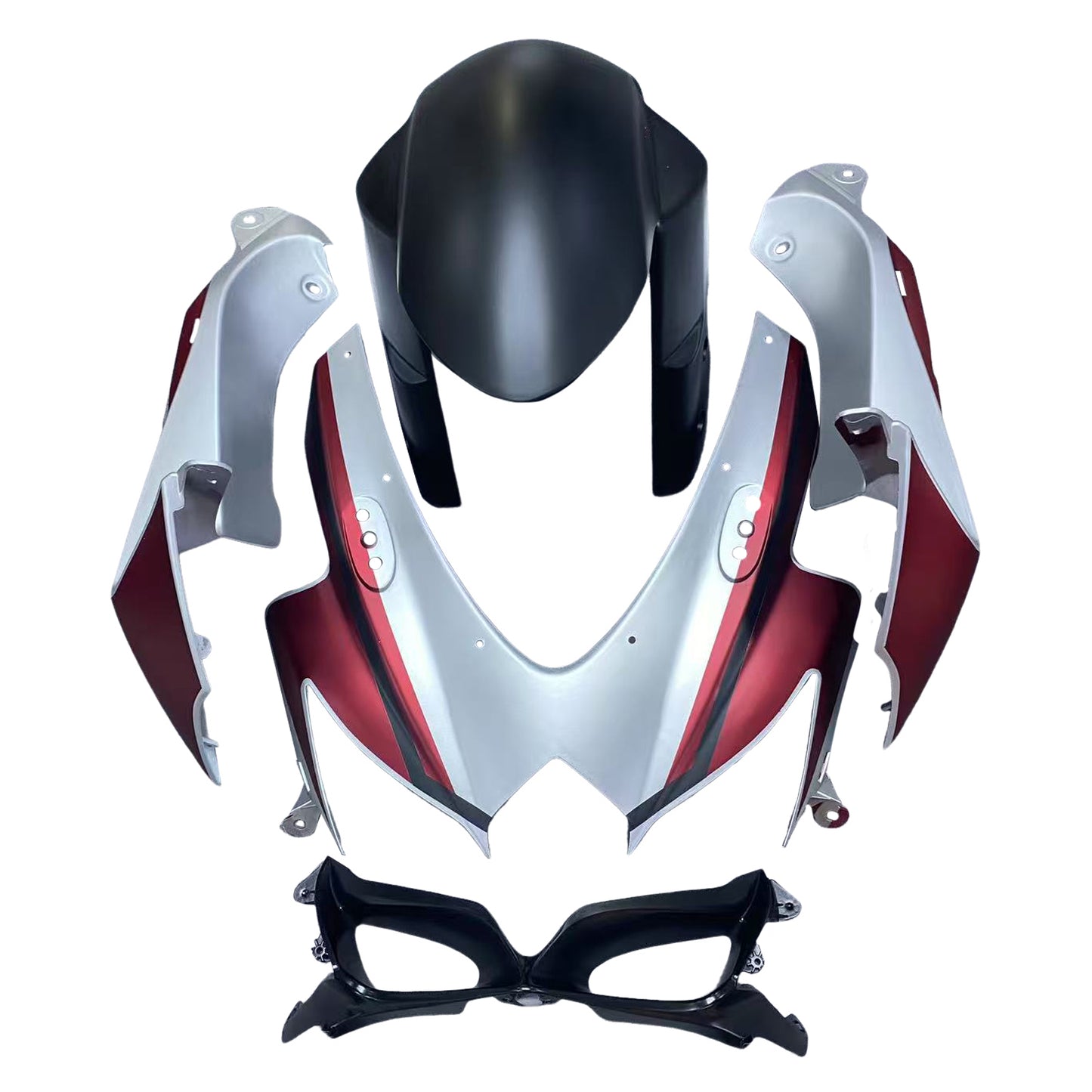 Amotopart Kit carena Suzuki GSXR 600/750 2008-2010 K8 Carrozzeria Plastica ABS