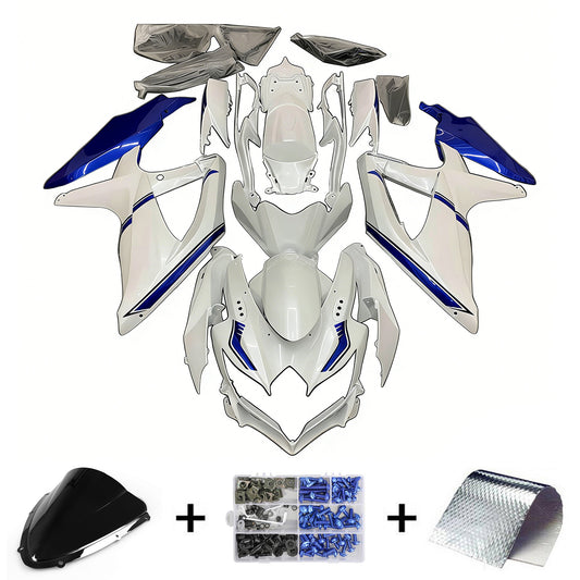 Amotopart Kit carena Suzuki GSXR 600/750 2008-2010 K8 Carrozzeria Plastica ABS