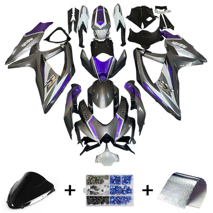 Amotopart Kit carena Suzuki GSXR 600/750 2008-2010 K8 Carrozzeria Plastica ABS