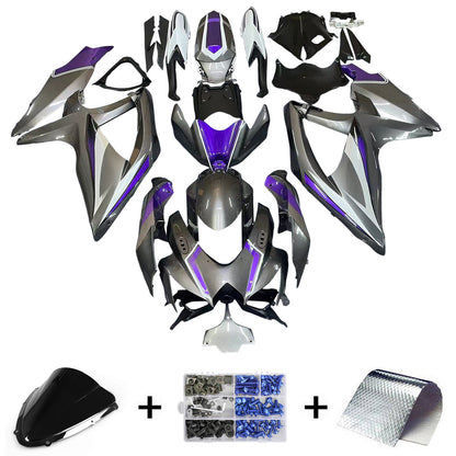 Amotopart Kit carena Suzuki GSXR 600/750 2008-2010 K8 Carrozzeria Plastica ABS