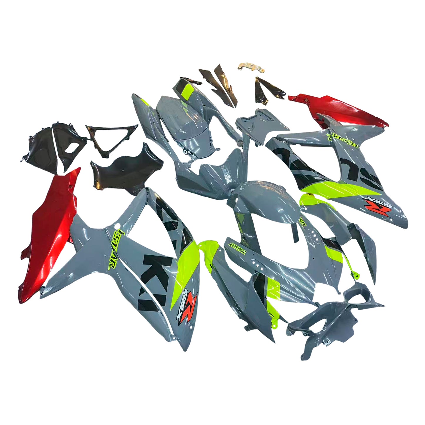 Amotopart Kit carena Suzuki GSXR 600/750 2008-2010 K8 Carrozzeria Plastica ABS