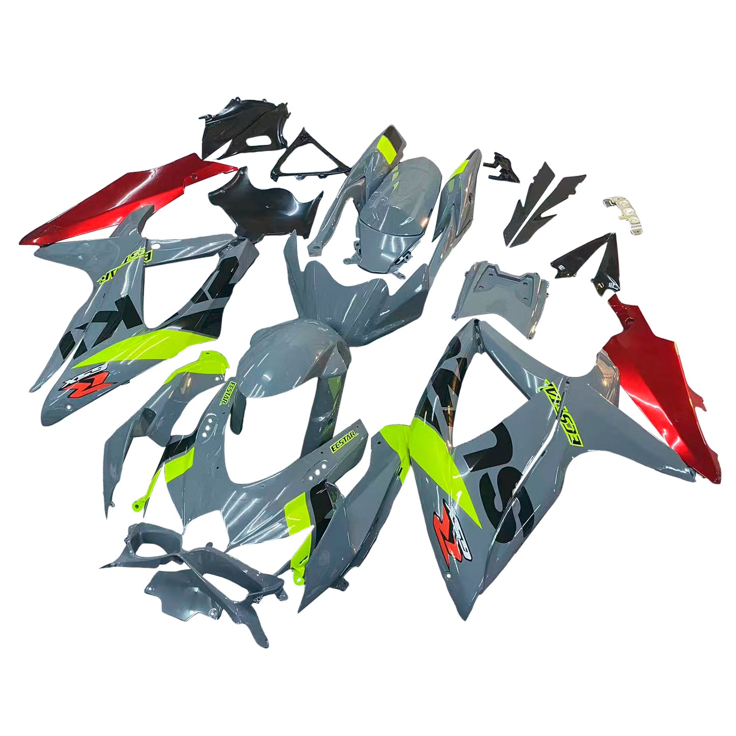 Amotopart Kit carena Suzuki GSXR 600/750 2008-2010 K8 Carrozzeria Plastica ABS