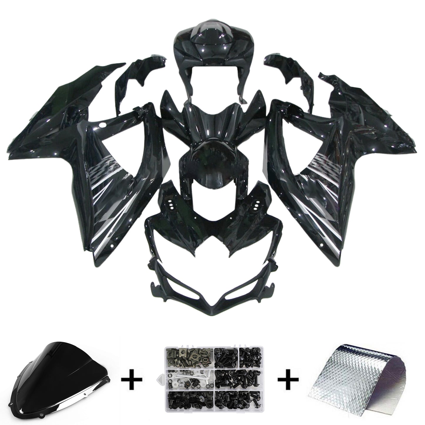 Kit carenatura ABS di plastica per Suzuki GSXR 600/750 2008-2010 K8