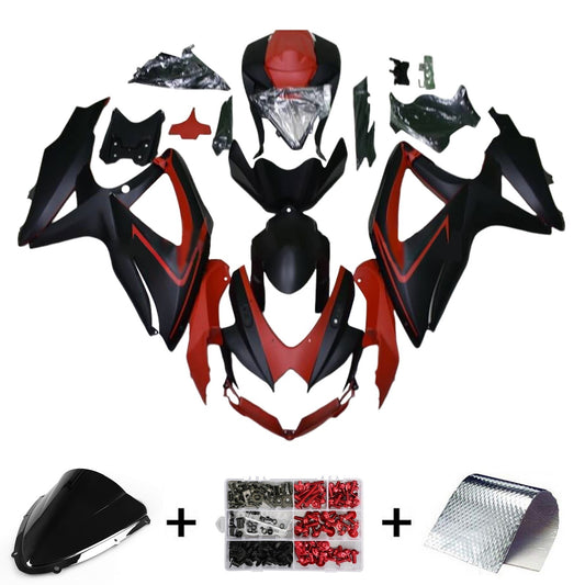 Kit carena iniezione Suzuki GSXR 600/750 K8 2008-2010 Carrozzeria in plastica ABS