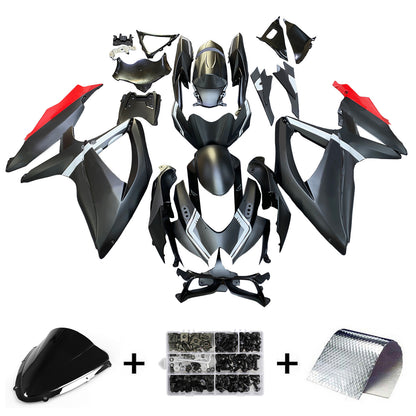Kit Carenatura Carrozzeria Plastica ABS Per Suzuki GSXR 600/750 2008-2010 K8