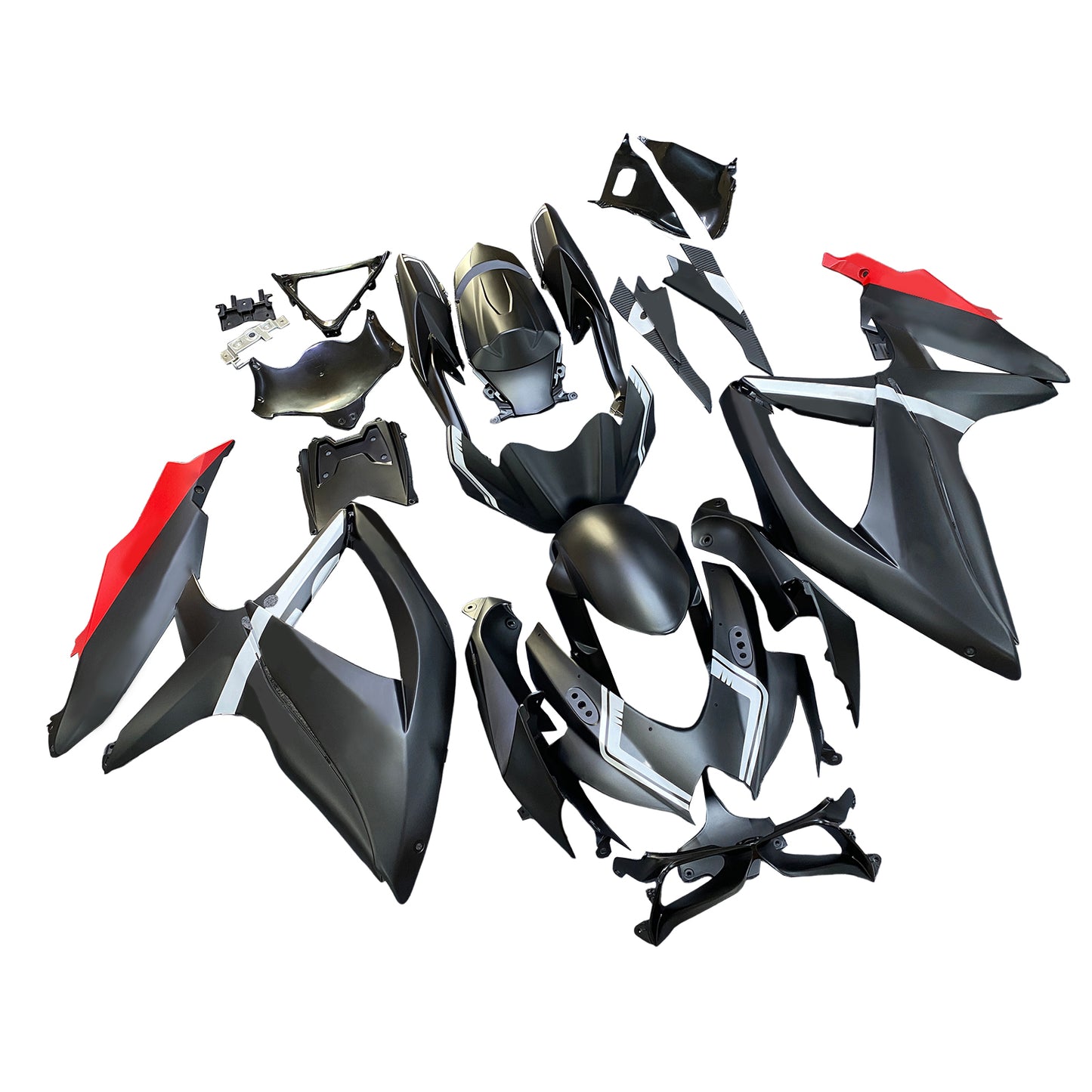 Kit Carenatura Carrozzeria Plastica ABS Per Suzuki GSXR 600/750 2008-2010 K8