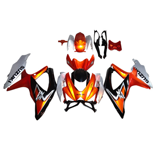 Kit carena iniezione Suzuki GSXR 600/750 K8 2008-2010 Carrozzeria in plastica ABS