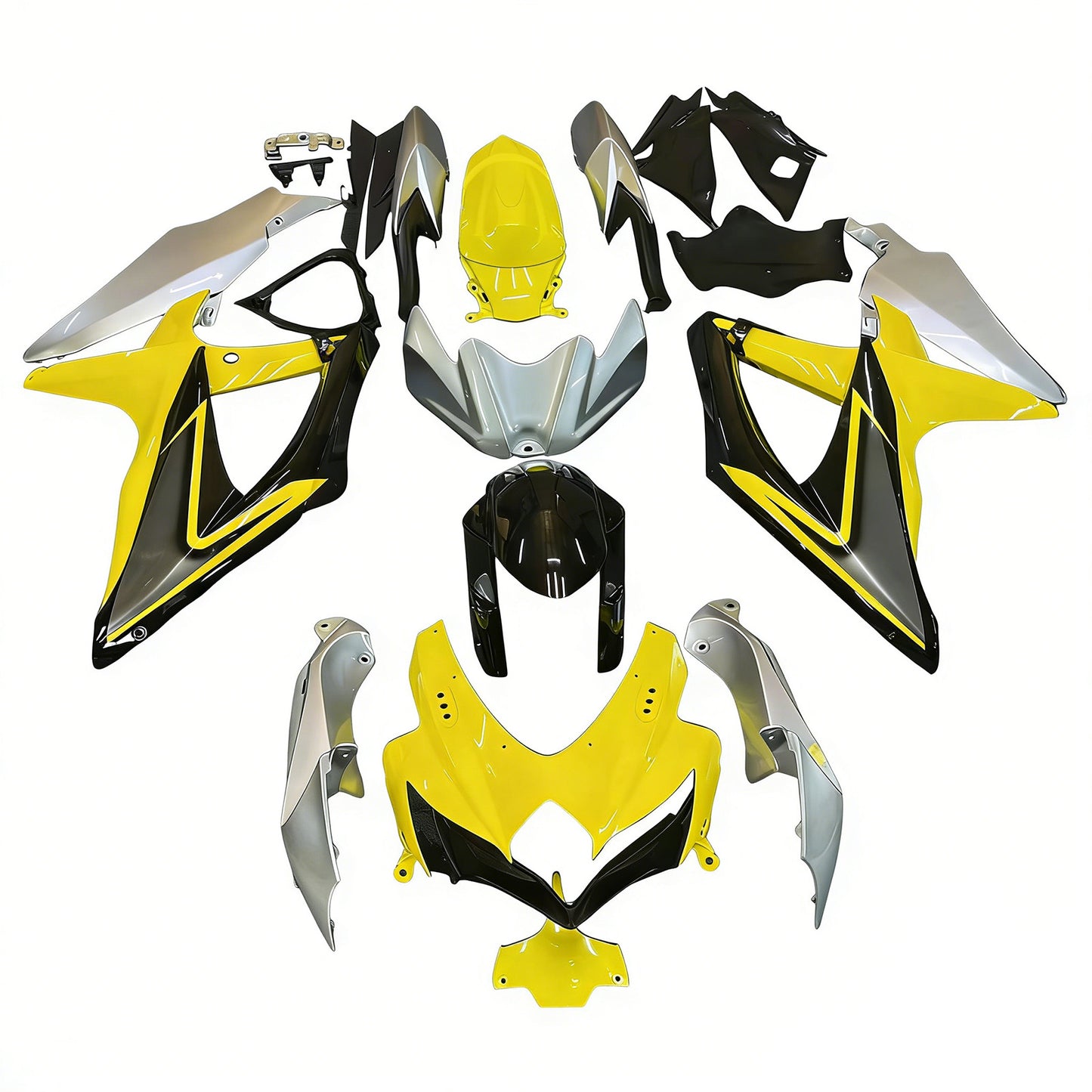 Kit carena iniezione Suzuki GSXR 600/750 K8 2008-2010 Carrozzeria in plastica ABS