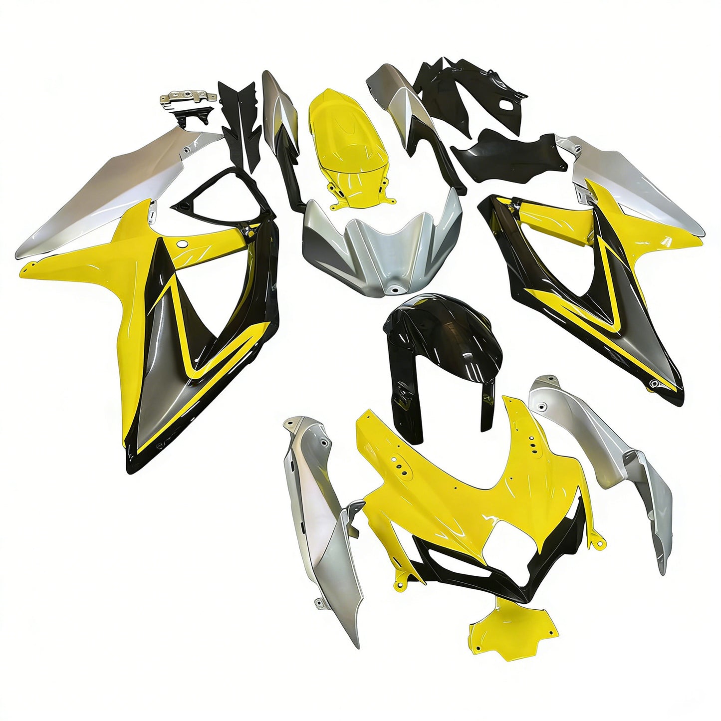 Kit carena iniezione Suzuki GSXR 600/750 K8 2008-2010 Carrozzeria in plastica ABS