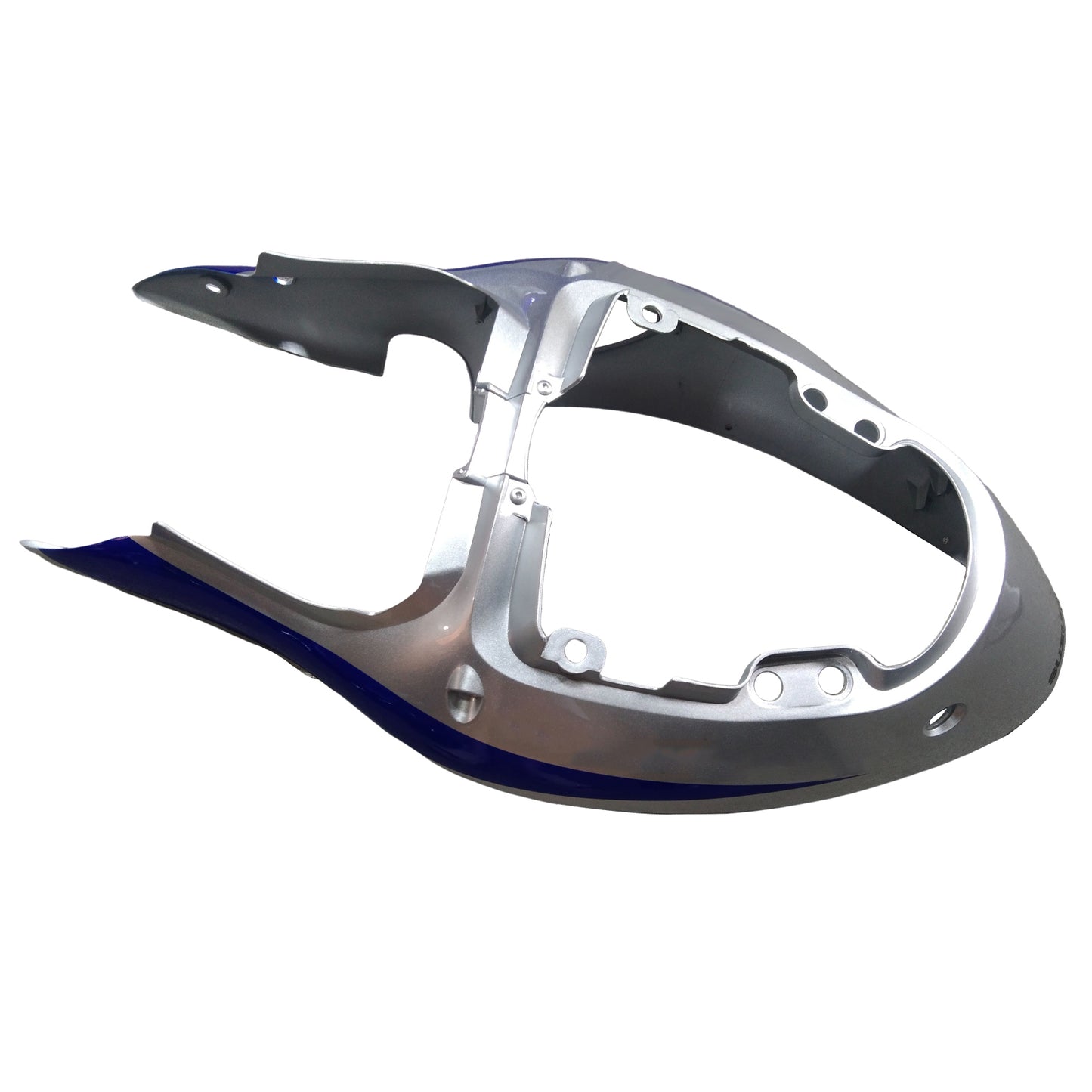 Amotopart Suzuki Hayabusa GSXR1300 1999-2007 Kit di pulizia blu e sliver