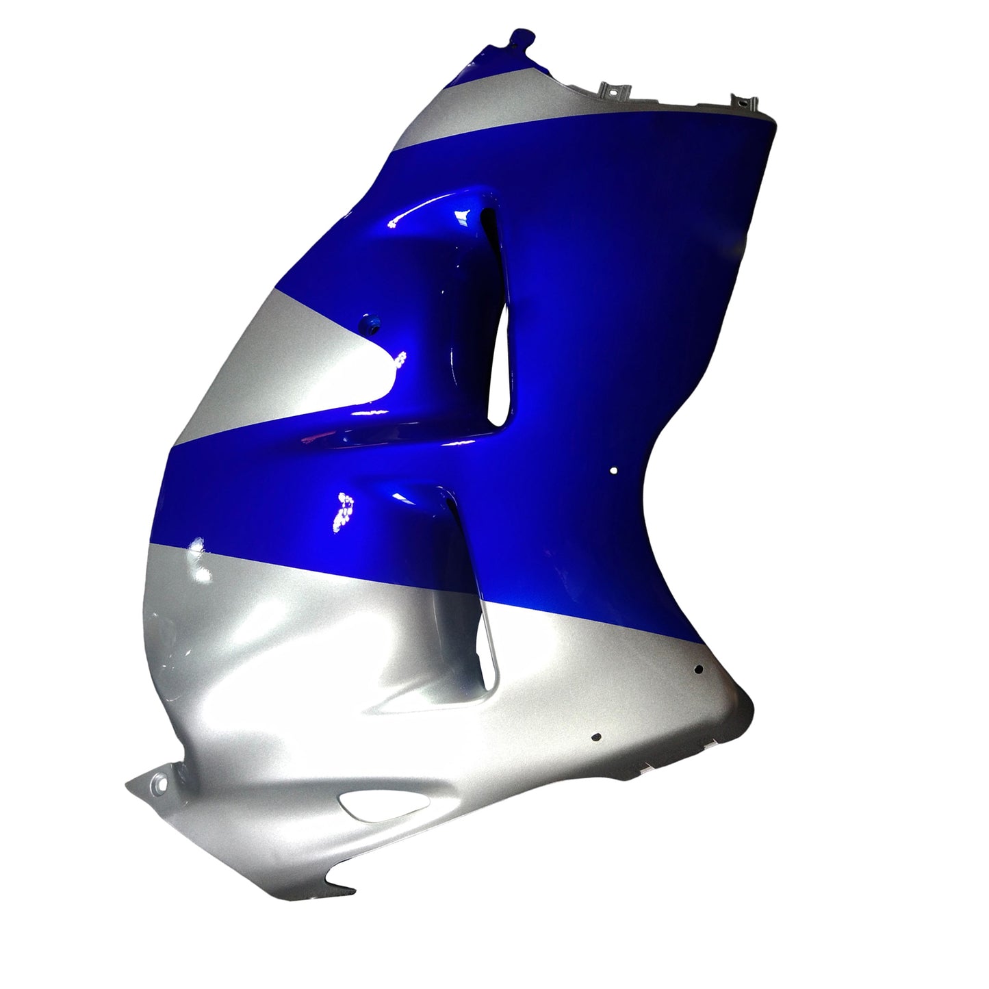 Amotopart Suzuki Hayabusa GSXR1300 1999-2007 Kit di pulizia blu e sliver