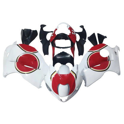 Carene 1999-2007 Suzuki GSX1300 Hayabusa White & Red Lucky Strike Racing Generico