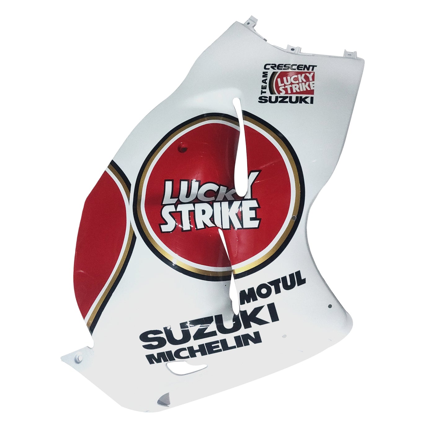 Carene 1999-2007 Suzuki GSX1300 Hayabusa White &amp; Red Lucky Strike Racing Generico